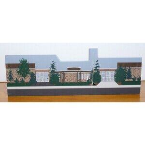 Cat's Meow North Penn High School Lansdale PA Shelf Sitter Wood Building